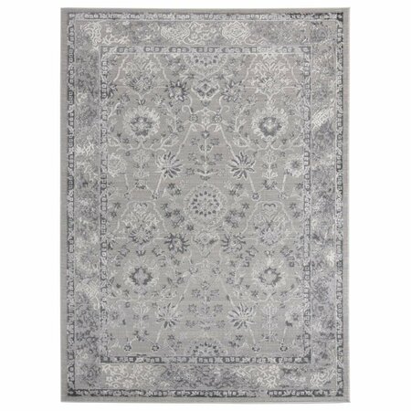 UNITED WEAVERS OF AMERICA Cascades Shasta Grey Accent Rectangle Rug, 1 ft. 11 in. x 3 ft. 2601 10272 24